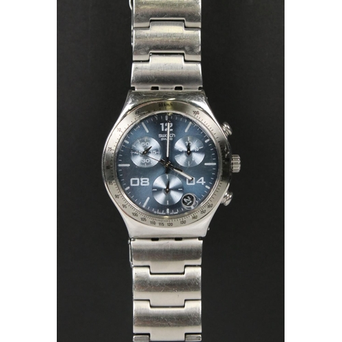 315 - Gents Swatch Irony AG 2002 chronograph watch