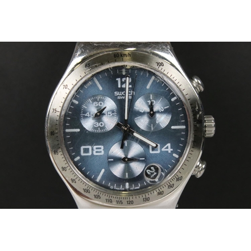 315 - Gents Swatch Irony AG 2002 chronograph watch