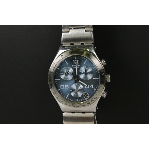 315 - Gents Swatch Irony AG 2002 chronograph watch