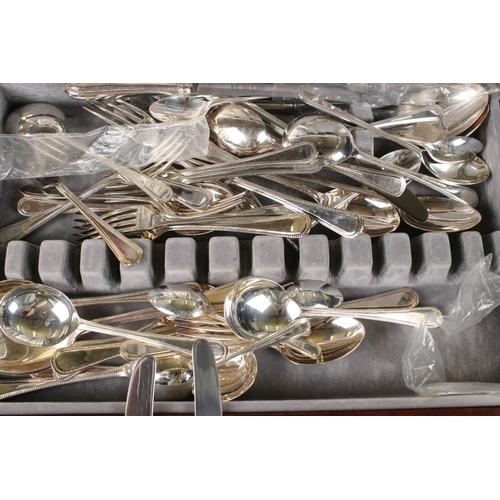 359 - A canteen of silver plated Sheffield cutlery.