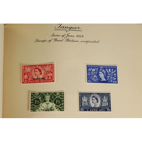 376 - A complete book of Coronation stamps dated June 1953.