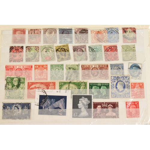 379 - A small collection of stamps to include Victorian and Edwardian examples.