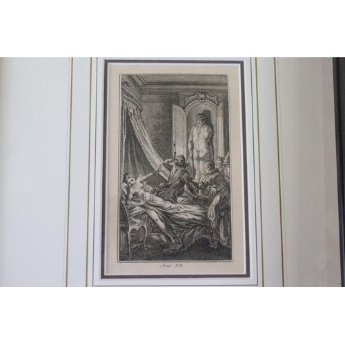 470 - Seven Classical Scene Black and White Engravings / Prints together with a quantity of other pictures... 