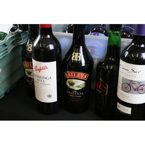 475 - Twenty Bottles of Red Wine, Ten Bottles of Harvey Bristol Cream Sherry, Two Bottles of Harvey Solera... 