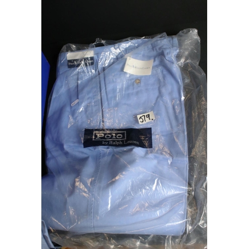 493 - Approximately Thirty Six Pairs of Polo Ralph Lauren Blue Cotton Trousers, as new mostly still in ori... 