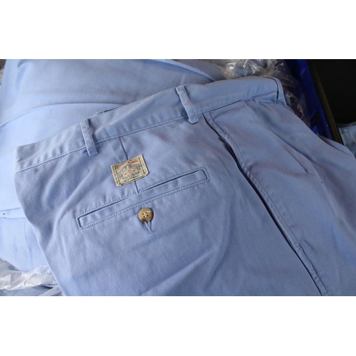 493 - Approximately Thirty Six Pairs of Polo Ralph Lauren Blue Cotton Trousers, as new mostly still in ori... 