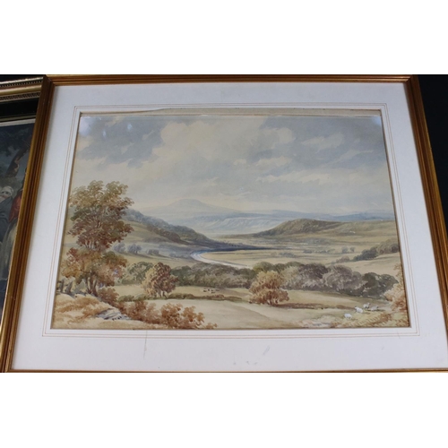 513 - Collection of Eight Watercolours, Early 20th century onwards, largest 58cm x 37cm