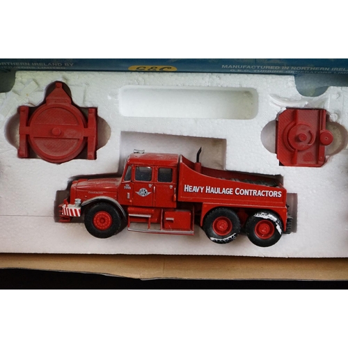 1108 - Two boxed Corgi Heavy Haulage ltd edn diecast models to include CC12305 Eddie Stobart Scammell Contr... 