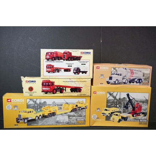 1111 - 11 Boxed Corgi diecast models to include 3 x Building Britain, 3 x The Queen Mother, 5 x British Rai... 