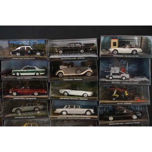 1112 - Collection of 95 cased and unopened The James Bond Car Collection diecast models, 7 x bagged with as... 