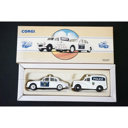 1113 - 37 boxed Corgi diecast models to include Tv Related, Public Service, 50's Classics, Cadburys, etc, c... 