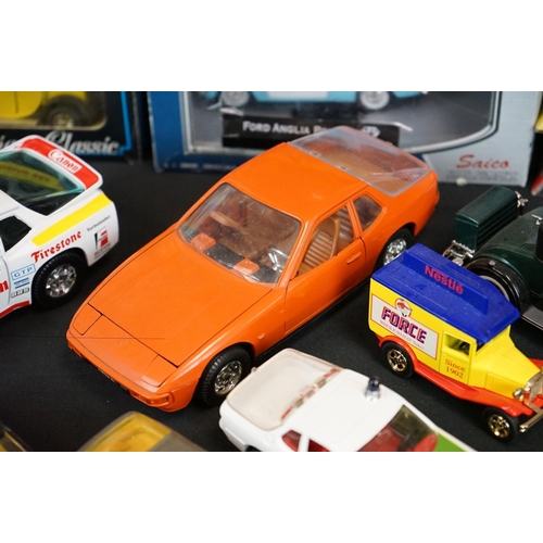 1114 - Quantity of boxed & unboxed diecast models to include 4 x Corgi Porsche 924 (321 x 2, 430 & 303), Ma... 