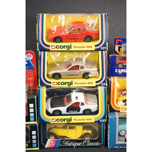 1114 - Quantity of boxed & unboxed diecast models to include 4 x Corgi Porsche 924 (321 x 2, 430 & 303), Ma... 