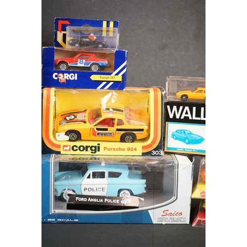 1114 - Quantity of boxed & unboxed diecast models to include 4 x Corgi Porsche 924 (321 x 2, 430 & 303), Ma... 