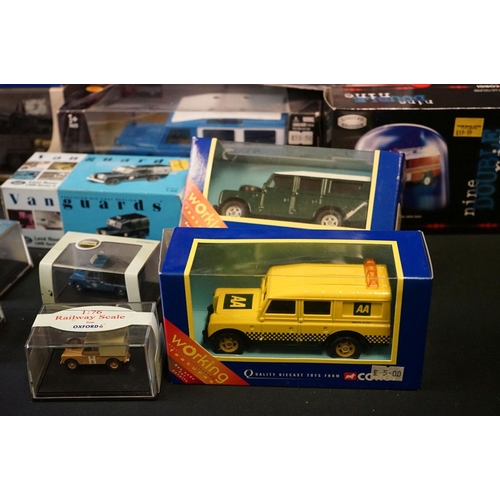 1116 - 36 Boxed / cased diecast models to include 12 x Oxford Diecast (2 x Oxford Roadshow, 2 x 1:76 Railwa... 