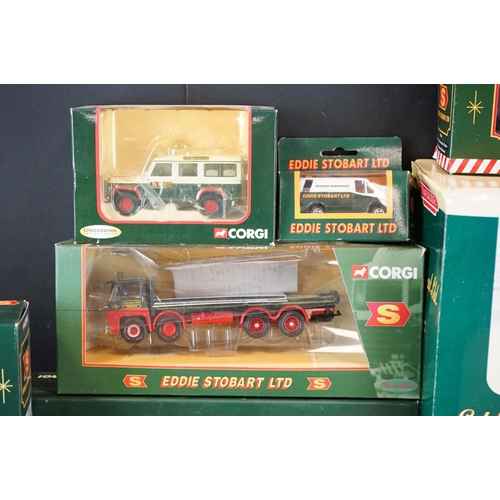 1122 - 41 Boxed Corgi Eddie Stobart diecast models to include TY99158 5 piece Superhauler Set, CC86610 The ... 