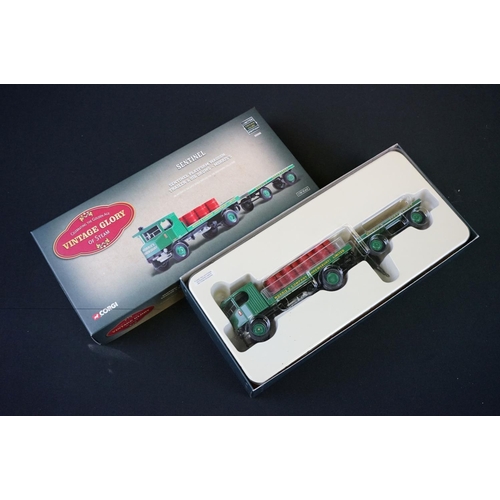 1123 - 13 Boxed Corgi Vintage Glory of Steam diecast models to include 80102, 22402, CC20110, CC20003, CC20... 