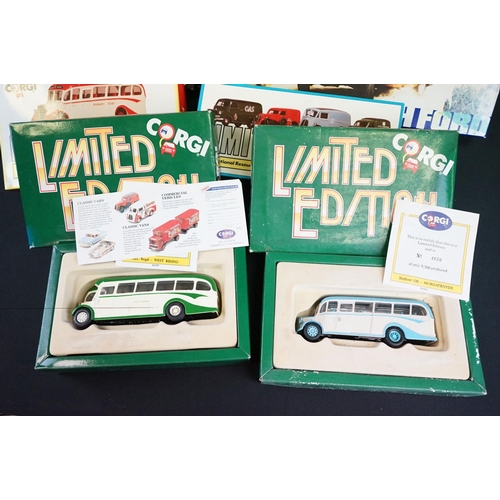 1128 - 20 Boxed Corgi diecast models and sets to include Transport Through The Ages set C88, 60 Years of Tr... 