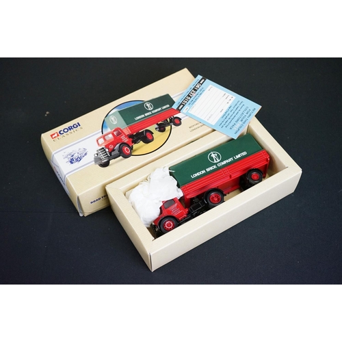 1130 - 21 Boxed Corgi Classics diecast models to include 7 x Classic Commercials from Corgi (97199 ltd edn,... 