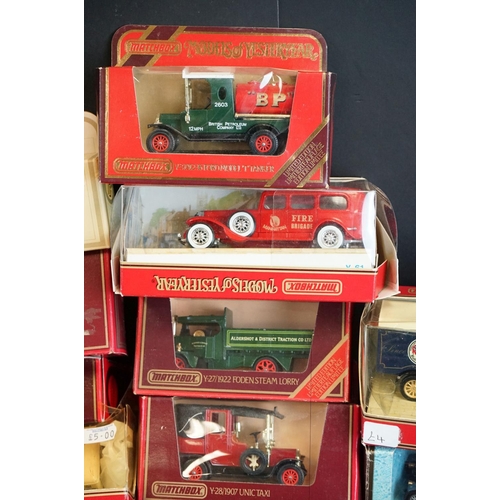 1133 - 43 Boxed Matchbox Models of Yesteryear diecast models to include ltd edn examples (diecast vg, boxes... 