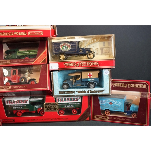 1133 - 43 Boxed Matchbox Models of Yesteryear diecast models to include ltd edn examples (diecast vg, boxes... 