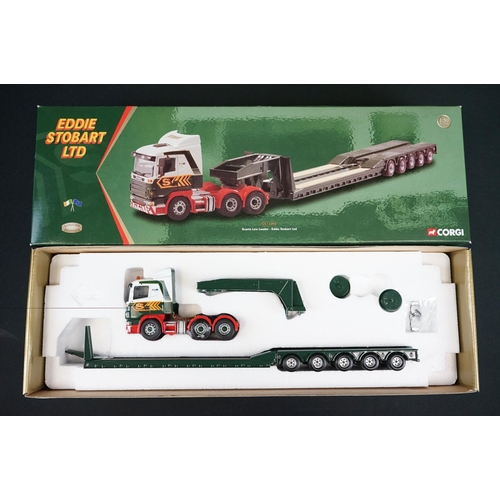 1140 - Three boxed Corgi Eddie Stobart diecast models to include 76901 30th Anniversary 1970-2000, Deluxe E... 