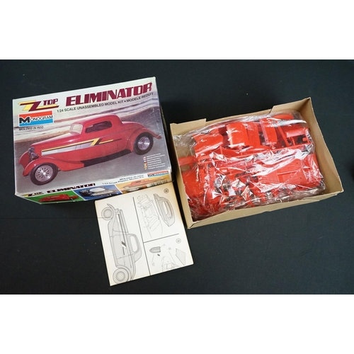 1142 - Two boxed model kits to include sealed KeilKraft Conquest, Monogram 1/24 2702 ZZ Top Eliminator alon... 