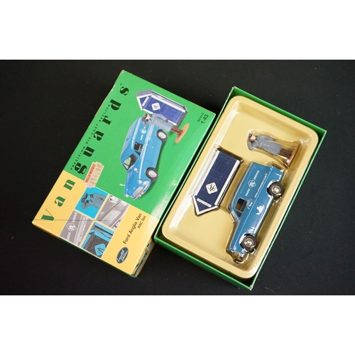 1143 - Boxed ltd edn Vanguards 1/43 Morris Minor Van & Mini Van, a boxed Special ltd edn Vanguards Royal Ma... 