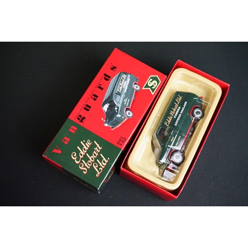 1143 - Boxed ltd edn Vanguards 1/43 Morris Minor Van & Mini Van, a boxed Special ltd edn Vanguards Royal Ma... 