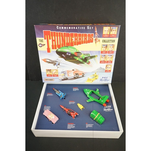 1144 - Collection of Thunderbirds diecast, model kits & figures to include 2 x boxed plastic model kits (Im... 