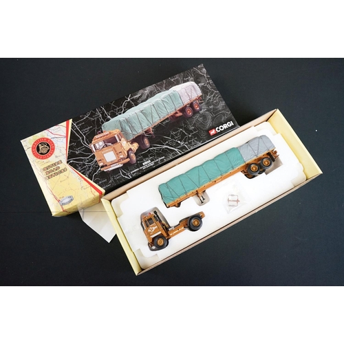 1147 - Four boxed Corgi diecast models to include 2 x British Road Service (CC10302 & CC12603), Guinness 22... 