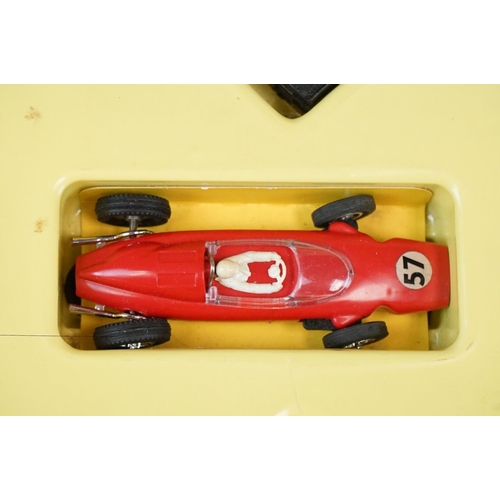 1152 - Boxed Playcraft Champion Motor Racing slot car set appearing complete with both slot cars, tatty box