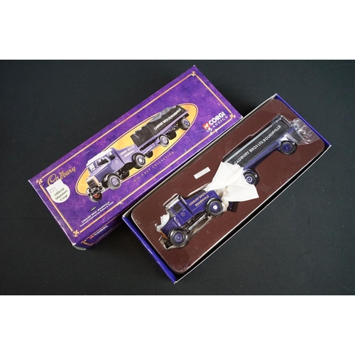 1154 - 12 Boxed Corgi diecast models to include 6 x Royal Mail, 2 x Cadbury, 2 x On The Move, 1 x Connoisse... 