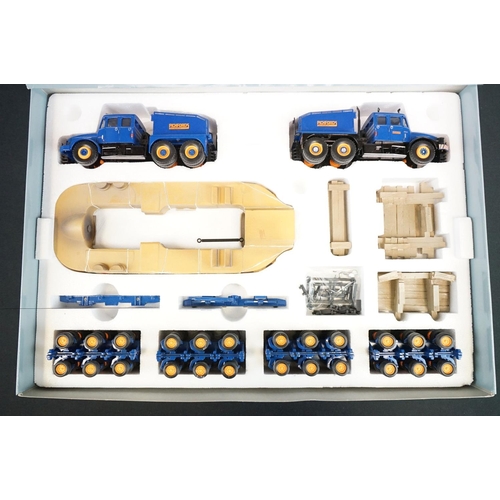 1156 - Two boxed Corgi ltd edn Heavy Haulage diecast models to include 31014 Sunter Brothers Guy Invincible... 