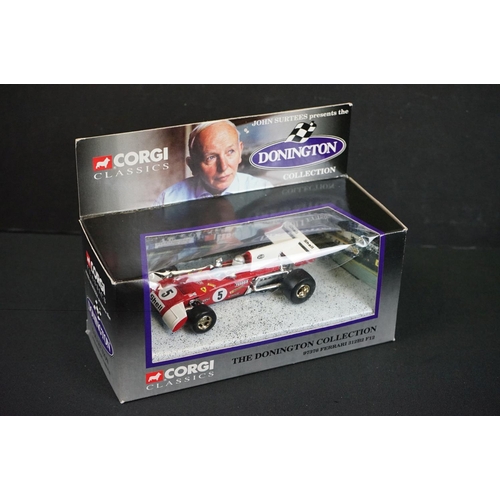 1159 - Six boxed Corgi Classic Donington Collection diecast models to include 97375 Shadow DN1, 97374 Surte... 