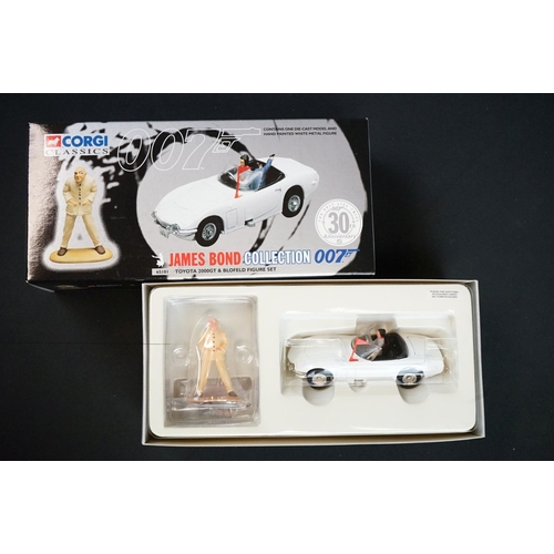 1164 - Four boxed Corgi Classics James Bond Collection diecast models to include 65201 Moon Buggy & James B... 