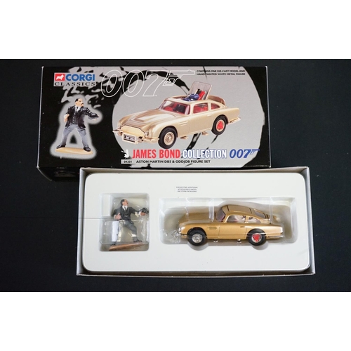 1164 - Four boxed Corgi Classics James Bond Collection diecast models to include 65201 Moon Buggy & James B... 