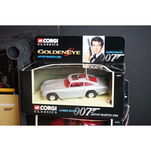 1167 - 24 Boxed Corgi James Bond diecast models to include 18 x The Definitive Bond Collection (CC99105 BMW... 