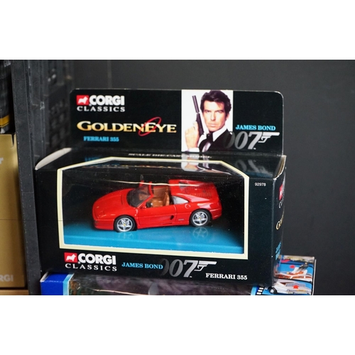 1167 - 24 Boxed Corgi James Bond diecast models to include 18 x The Definitive Bond Collection (CC99105 BMW... 