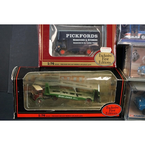 1168 - 22 Boxed / cased / carded diecast models to include EFE Exclusive First Editions, Corgi and cased co... 