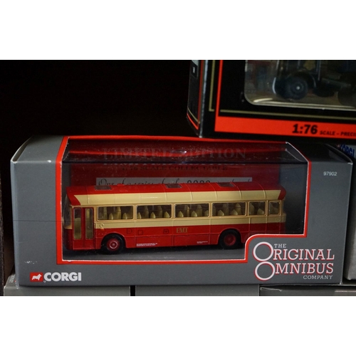 1169A - 28 Boxed diecast model buses to include 17 x Corgi The Original Omnibus Company (97850, 97860, 97813... 