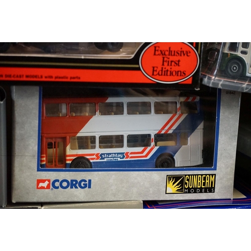 1169A - 28 Boxed diecast model buses to include 17 x Corgi The Original Omnibus Company (97850, 97860, 97813... 