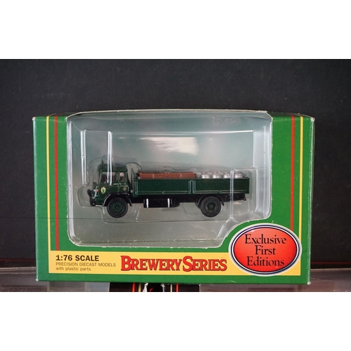 1172 - 15 Boxed 1:76 Exclusive First Editions EFE Commercials diecast models to include 2 x Brewery Series ... 