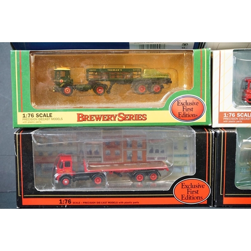 1172 - 15 Boxed 1:76 Exclusive First Editions EFE Commercials diecast models to include 2 x Brewery Series ... 