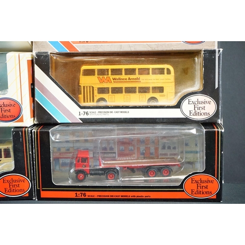 1172 - 15 Boxed 1:76 Exclusive First Editions EFE Commercials diecast models to include 2 x Brewery Series ... 