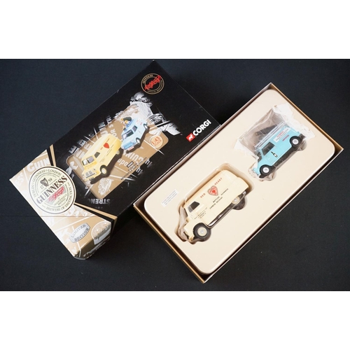 1172A - 13 Boxed Corgi ltd edn Guinness 1/50 diecast models to include 55801 Kenworth T925 with Semi Box Tra... 