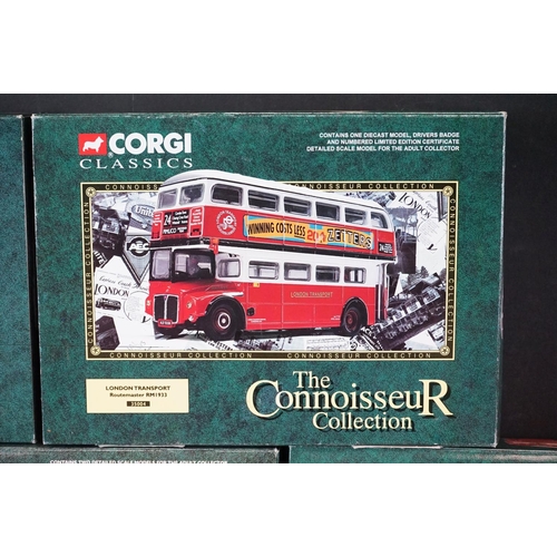 1176 - 14 Boxed Corgi The Connoisseur Collection diecast models to include 16102 Southdown, 35007 London Tr... 