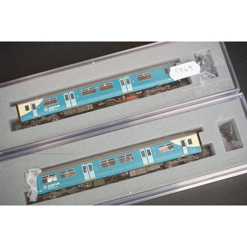 260 - Boxed / cased Graham Farish by Bachmann N gauge 371-327 Class 1502 Arriva Trains Wales Tremauaaivacy... 