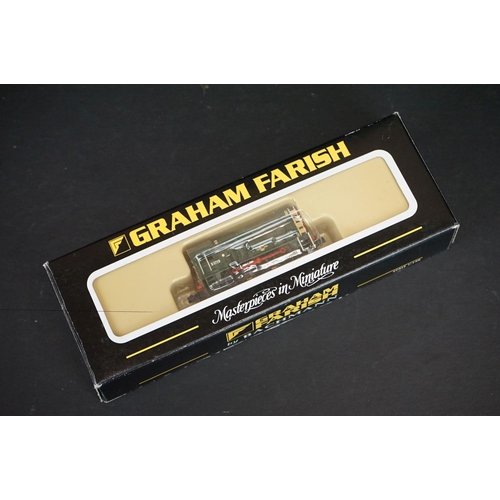 267 - Six boxed / cased Graham Farish N gauge locomotives to include 371-002 Class 08 Diesel Shunter 08933... 