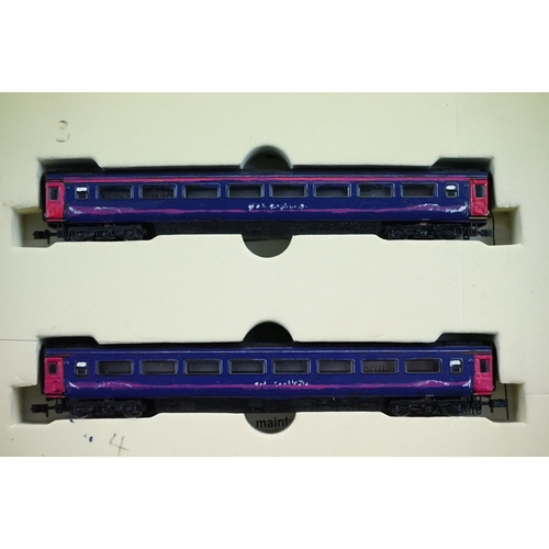 270 - Three boxed Dapol N gauge train packs to include ND-122E, ND-122F & 2D-019-002, all First Great West... 